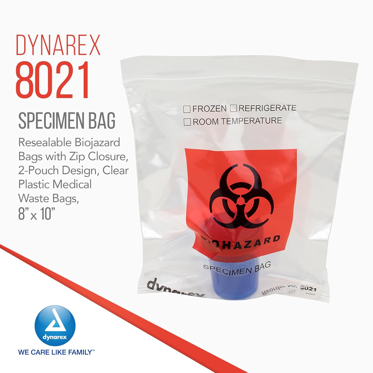 dynarex specimen bags