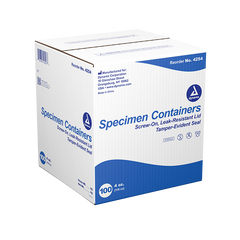 dynarex specimen containers