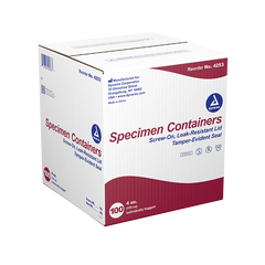 dynarex specimen containers