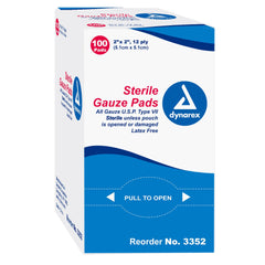dynarex sponges pads sterile non sterile