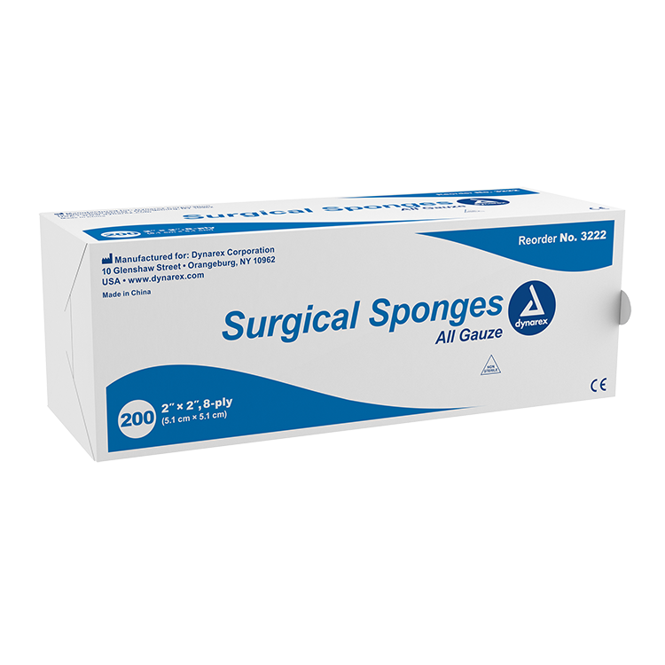dynarex sponges pads sterile non sterile