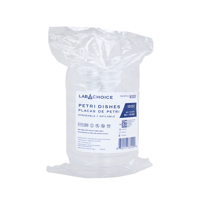 dynarex stackable petri dishes