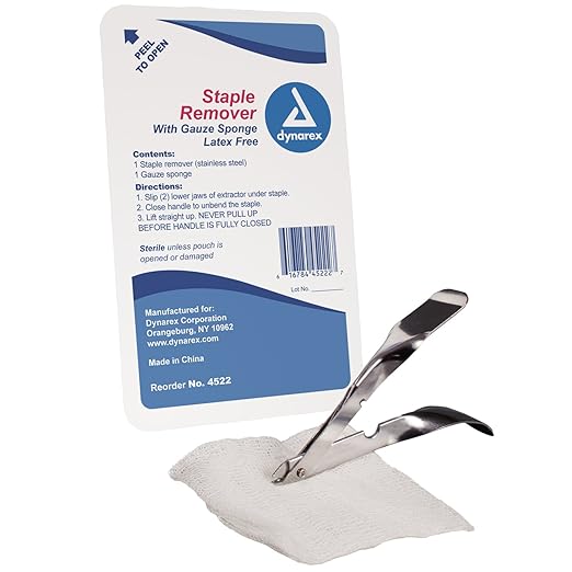 dynarex staple suture removal kits