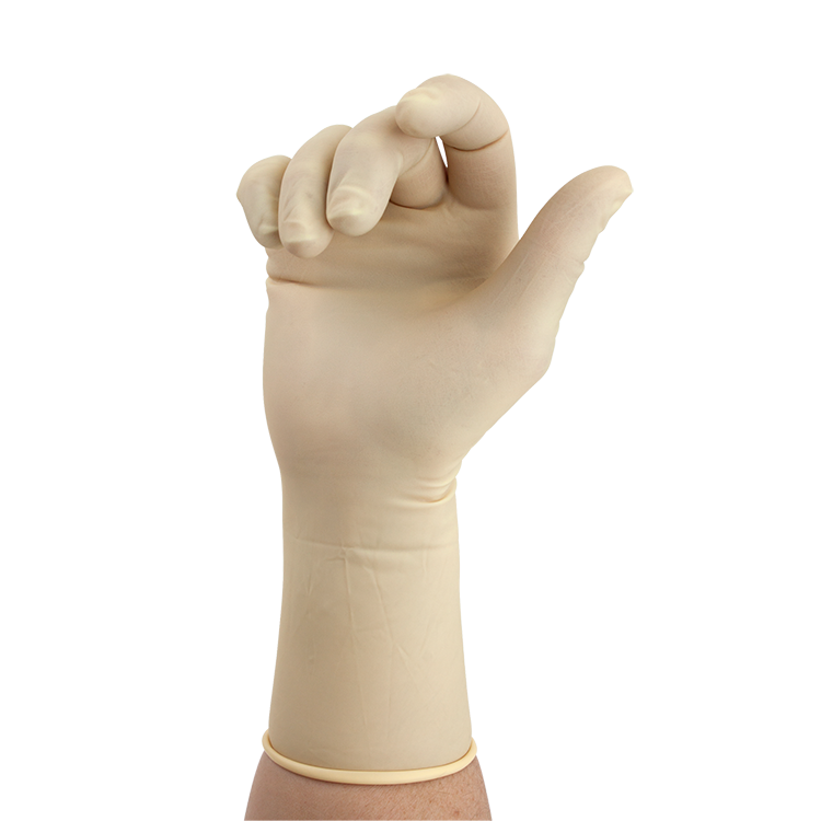 dynarex sterile latex surgical gloves powder free 50pairs 4cs