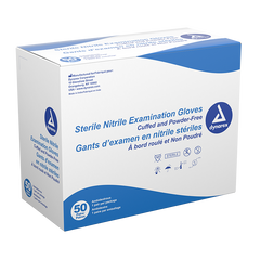 dynarex sterile nitrile exam gloves powder free