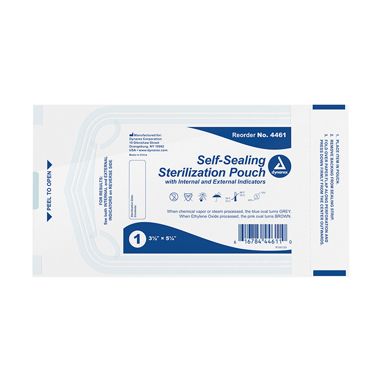 dynarex sterilization pouches