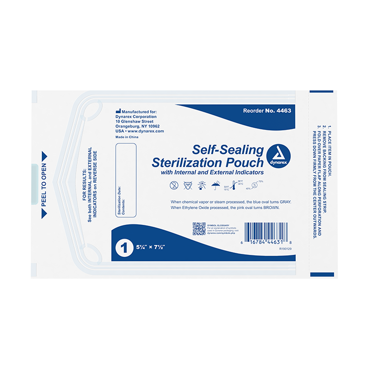 dynarex sterilization pouches