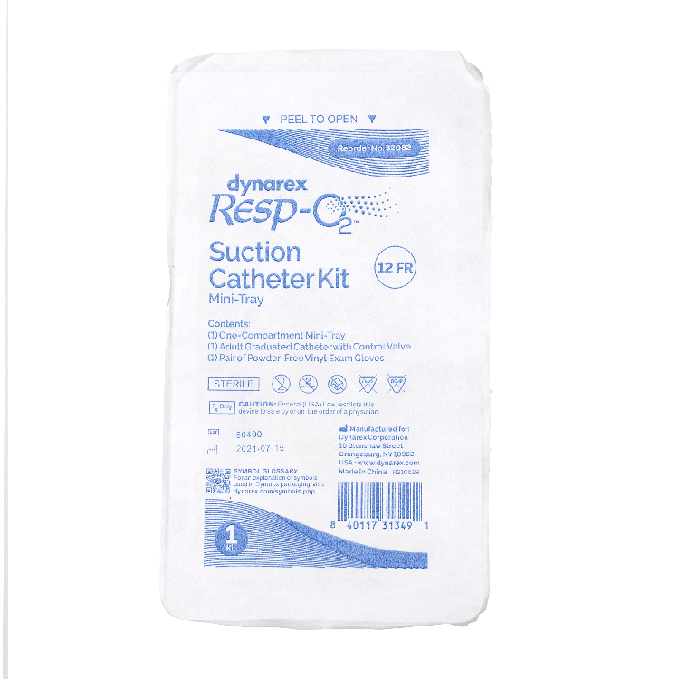 dynarex suction catheter kits mini tray