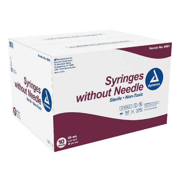 dynarex syringes without needle