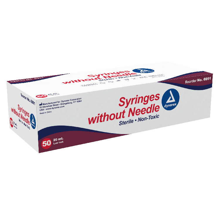 dynarex syringes without needle
