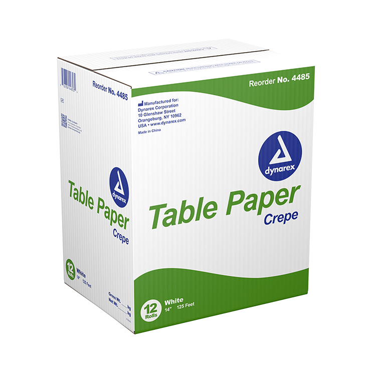 dynarex table paper
