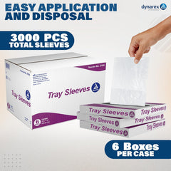 dynarex tray sleeves