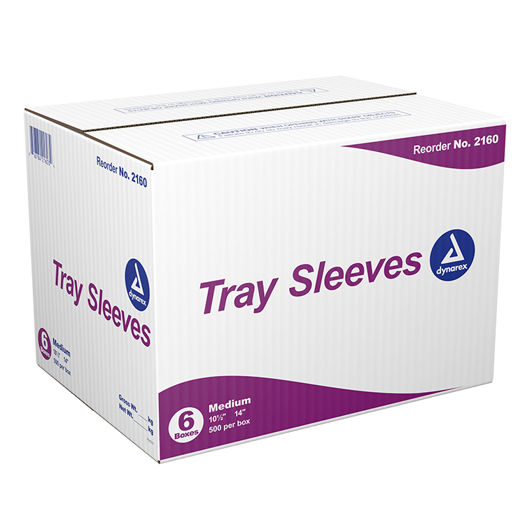 dynarex tray sleeves