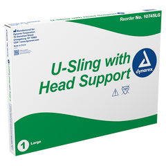 dynarex u sling with head support