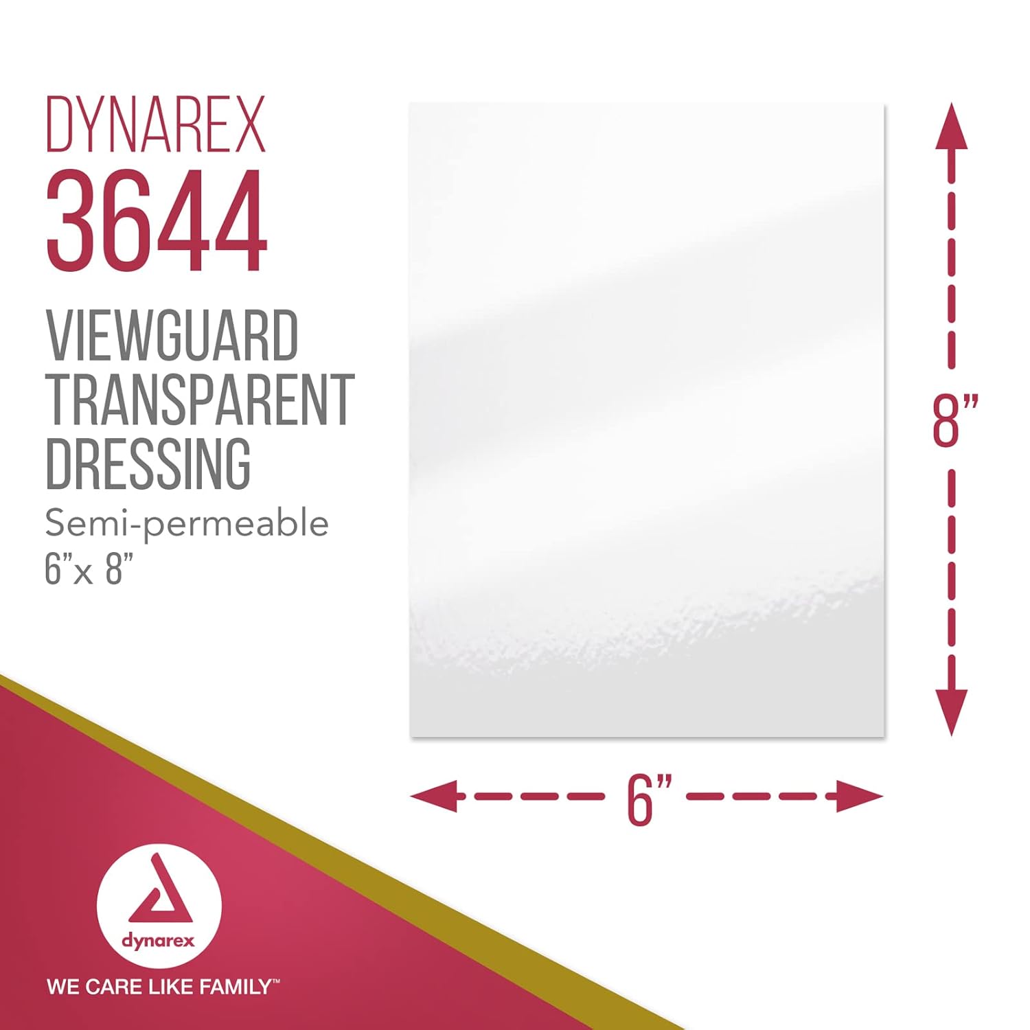 dynarex view guard transparent dressings sterile