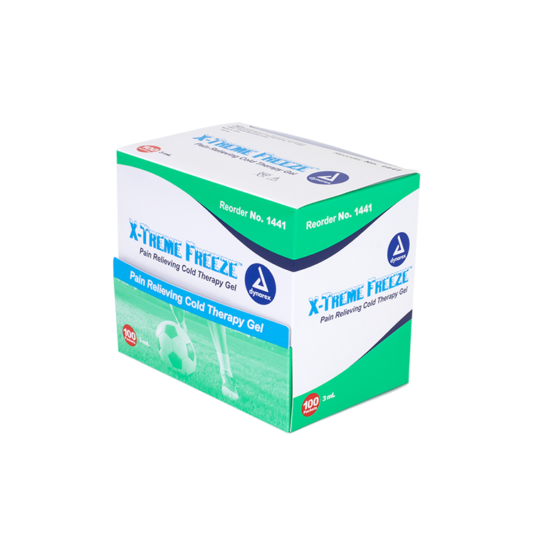 dynarex x treme freeze pain relieving cold therapy gel