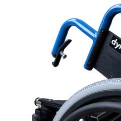 Pediatric mobility wheelchair with padded seat and backrest