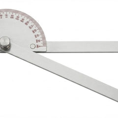 Stainless Steel Goniometer with Dual Scales for Joint Measurement