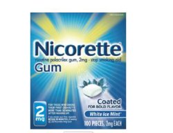 Stop Smoking Aid Nicorette 2 mg Strength Gum