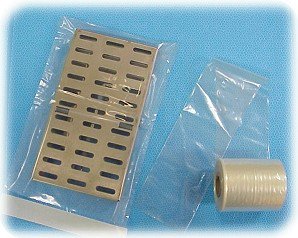 Sterilization Pouch Dry Heat 7 X 10 1/2 Inch Transparent Self Seal Nylon