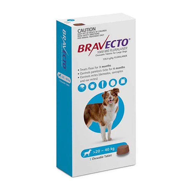 Bravecto Chews Flea & Tick Oral Treatment for Dogs