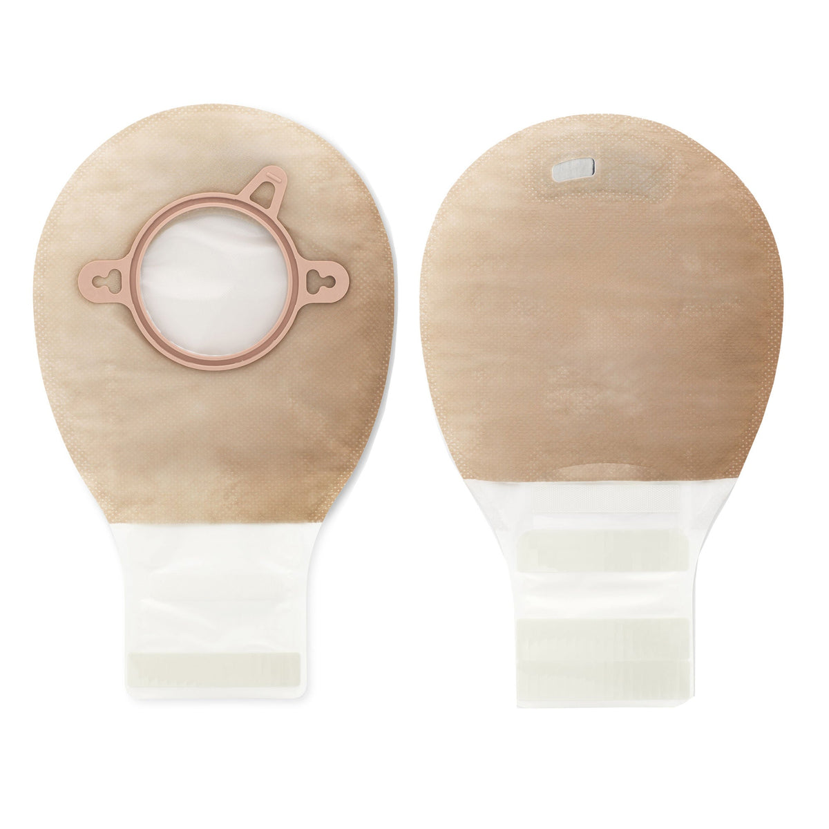 Ostomy Pouch New Image Two-Piece System Drainable | BOX - 7 in Mini · Red Code · Beige · 20/box
