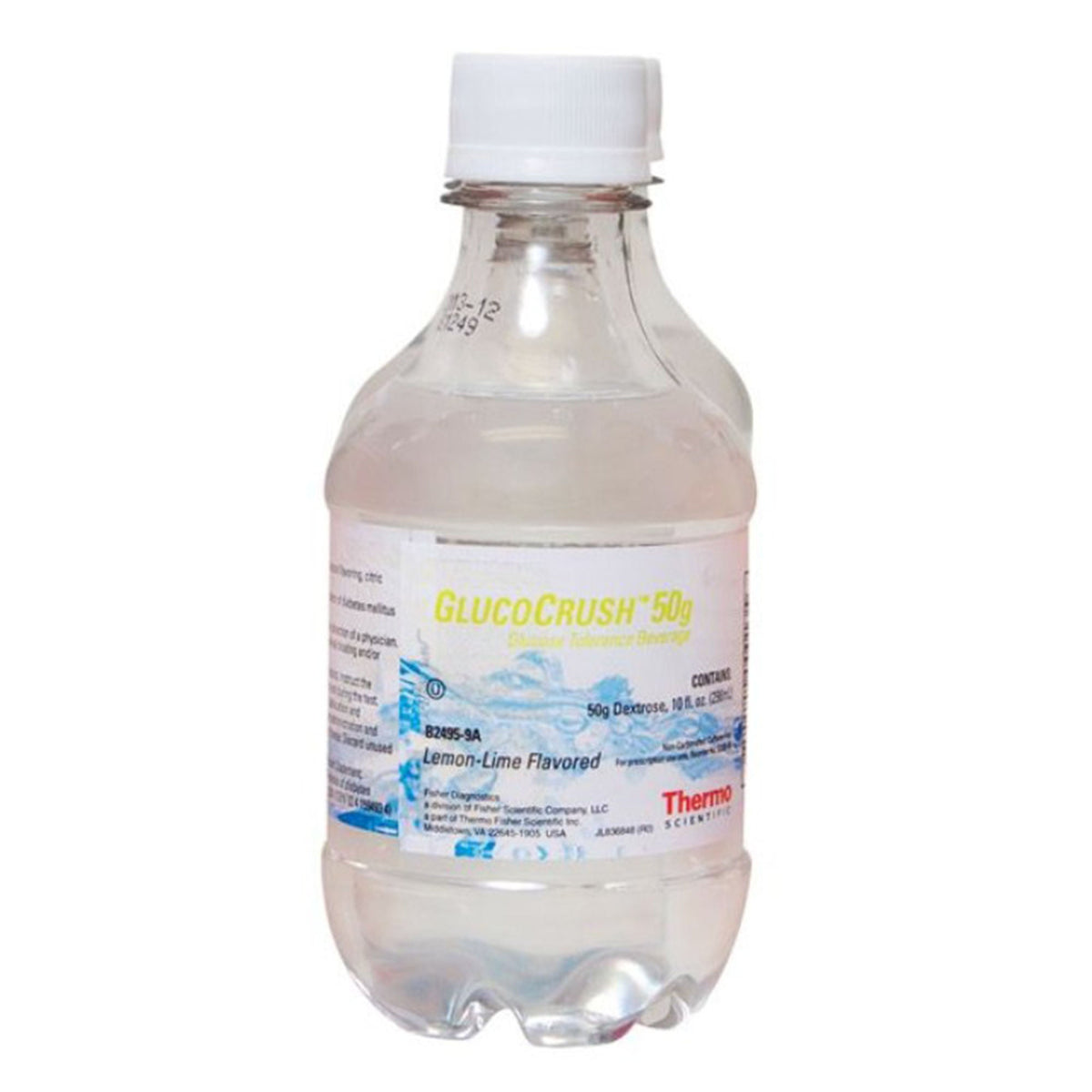 GlucoCrush Glucose Tolerance Beverage – Lemon-Lime 50g, 10 oz Bottle for Gestational Diabetes Screening (Case of 24) Default Title