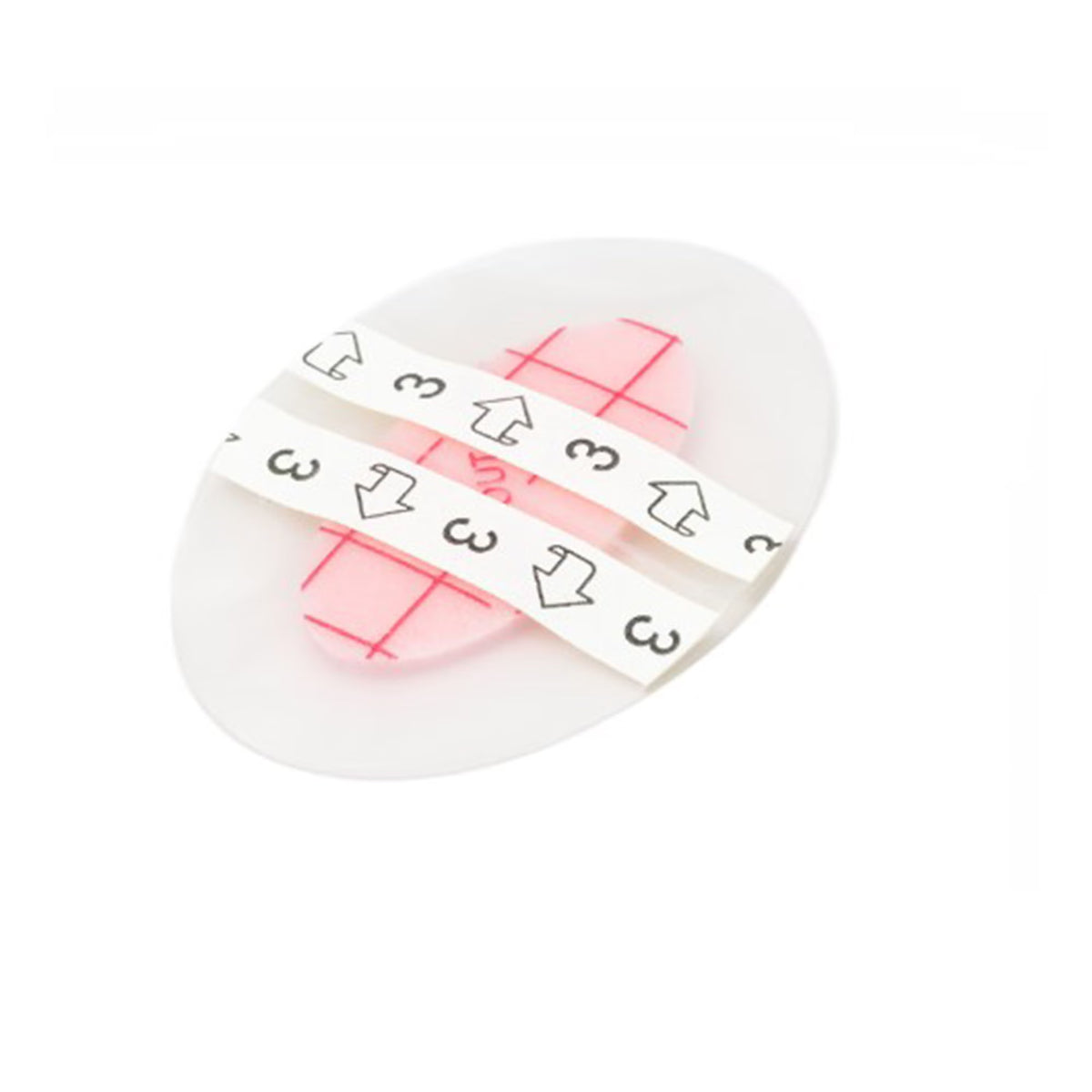 Foam Dressing PolyMem Shapes 2 X 3 Inch With Border Film Backing Adhesive Oval Sterile, Packaging Type- Box Default Title