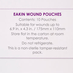 eakin fistula and wound drainage pouch 4 3 10 x 6 9 10 inch eakin fistula wound drainage pouch mk1059941bx