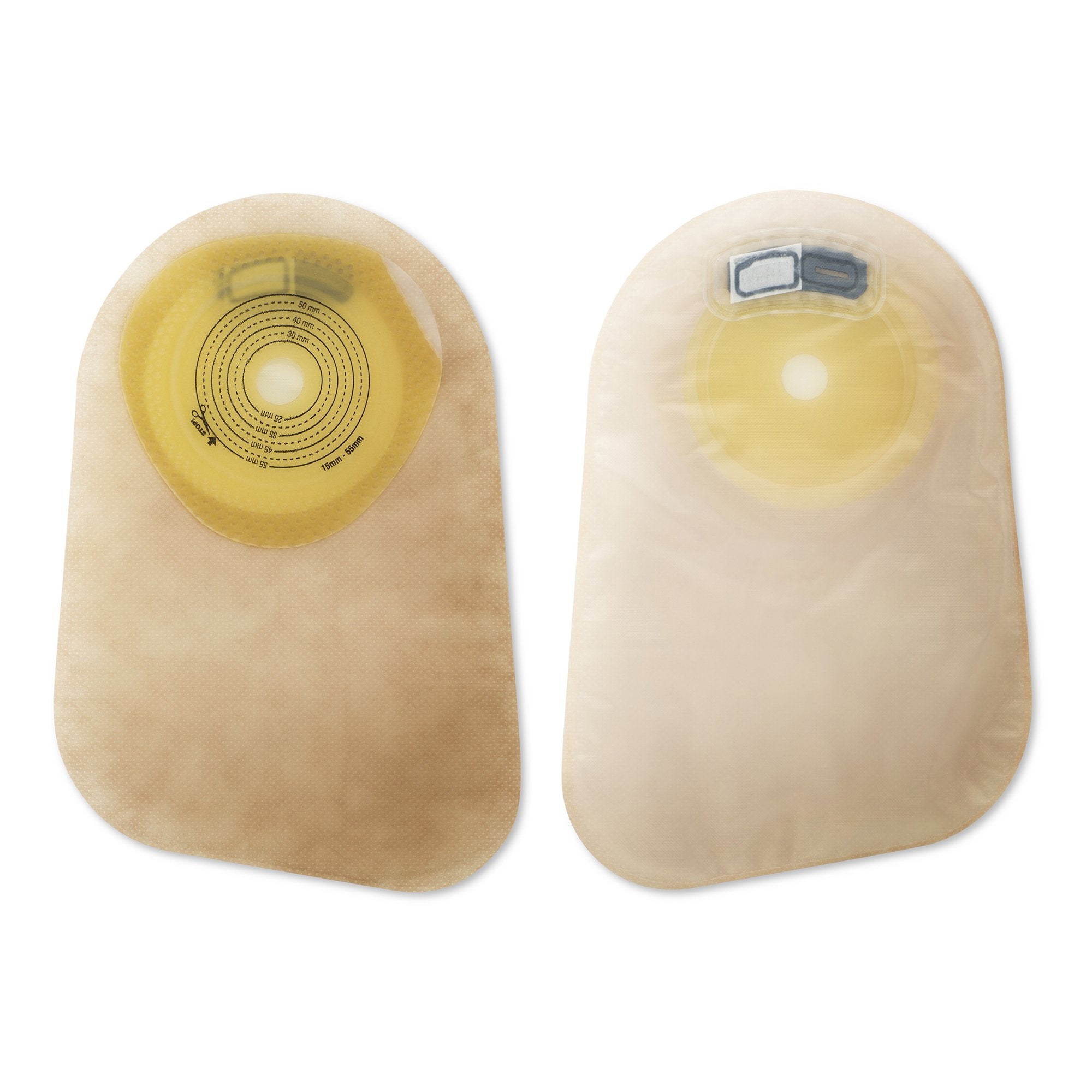 Colostomy Pouch Premier One-Piece System 9 Inch Length Flat, Trim To Fit Closed End