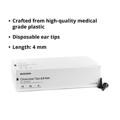 ear speculum tip plastic 4 mm disposable packaging type box