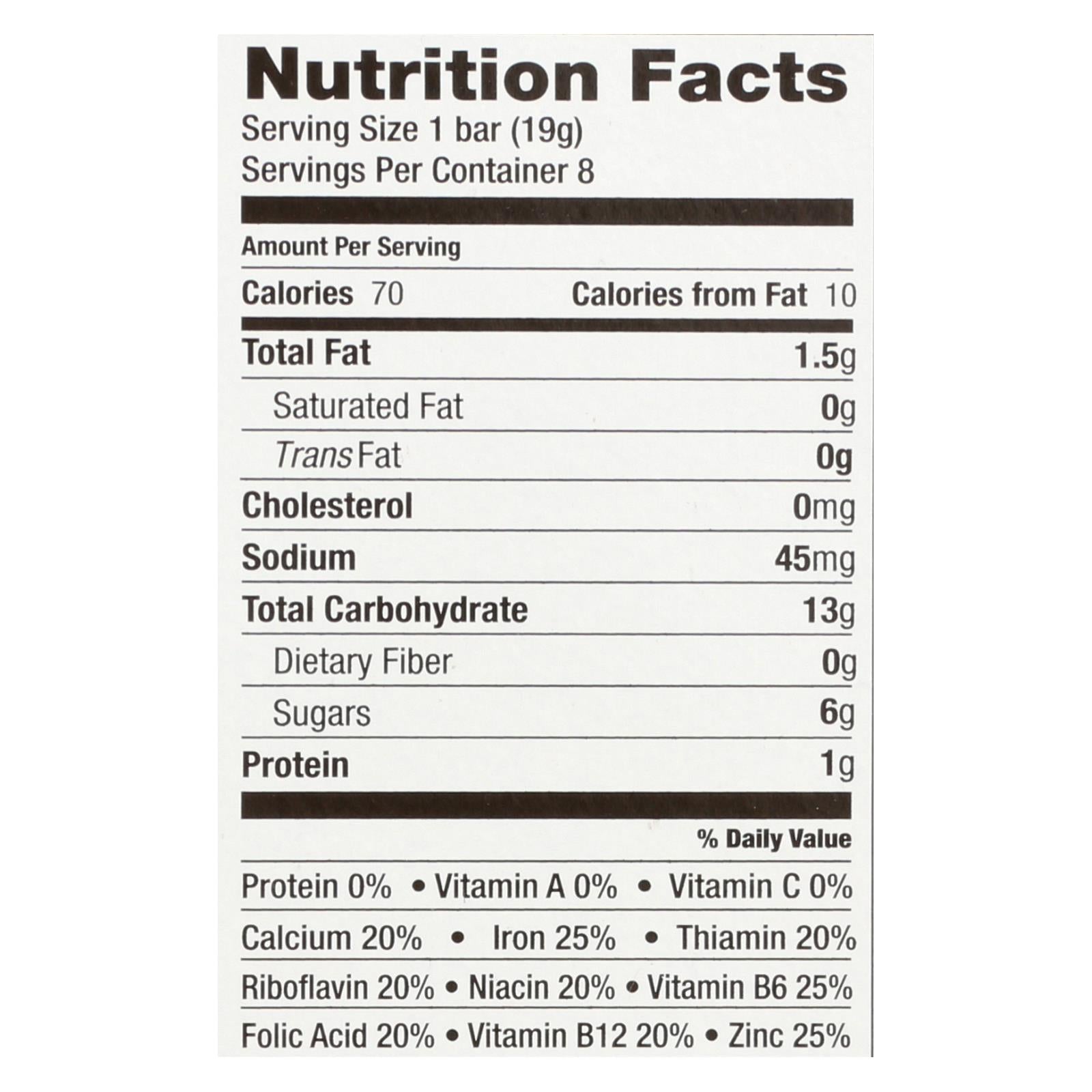 earths best bar sunny days straw case of 6 4 69 oz