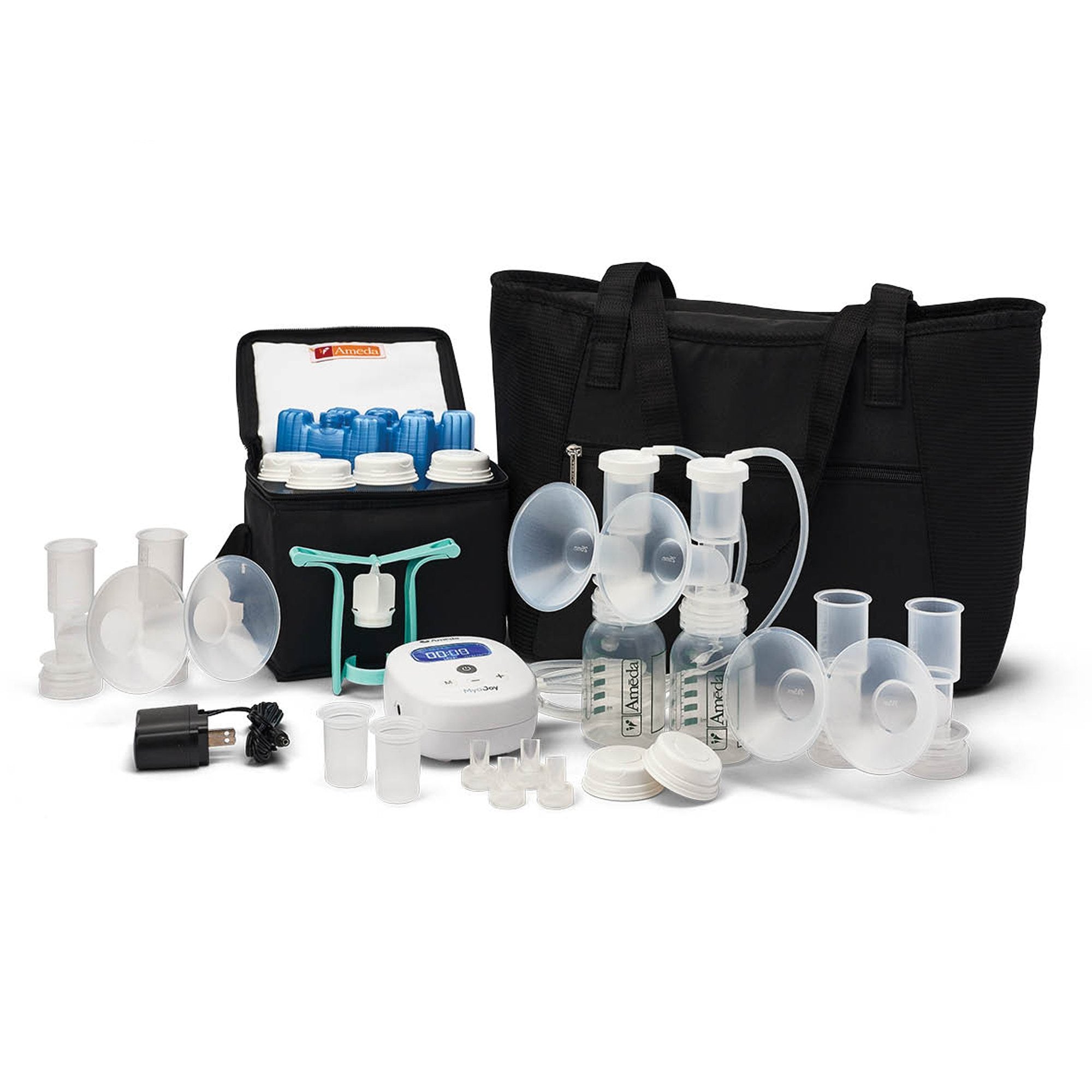 Double Electric Breast Pump Kit Ameda Mya Joy