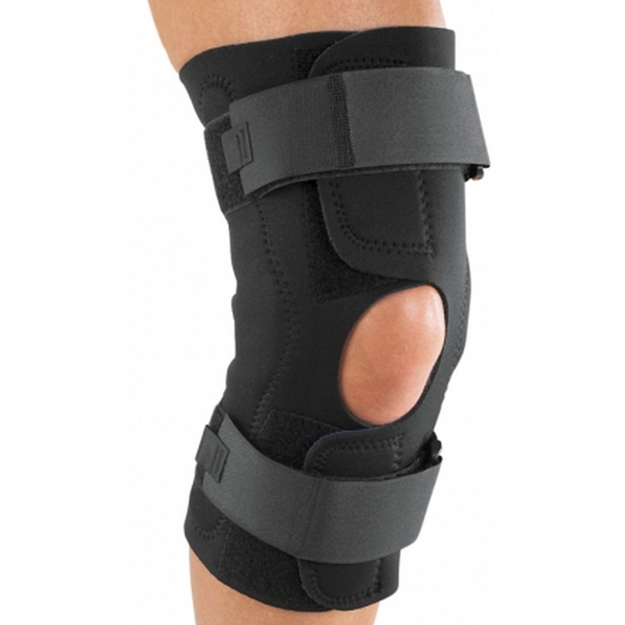 Knee Brace Reddie Brace Medium Wraparound / Hook and Loop Strap Closure 18 to 20-1/2 Inch Circumference Left or Right Knee
