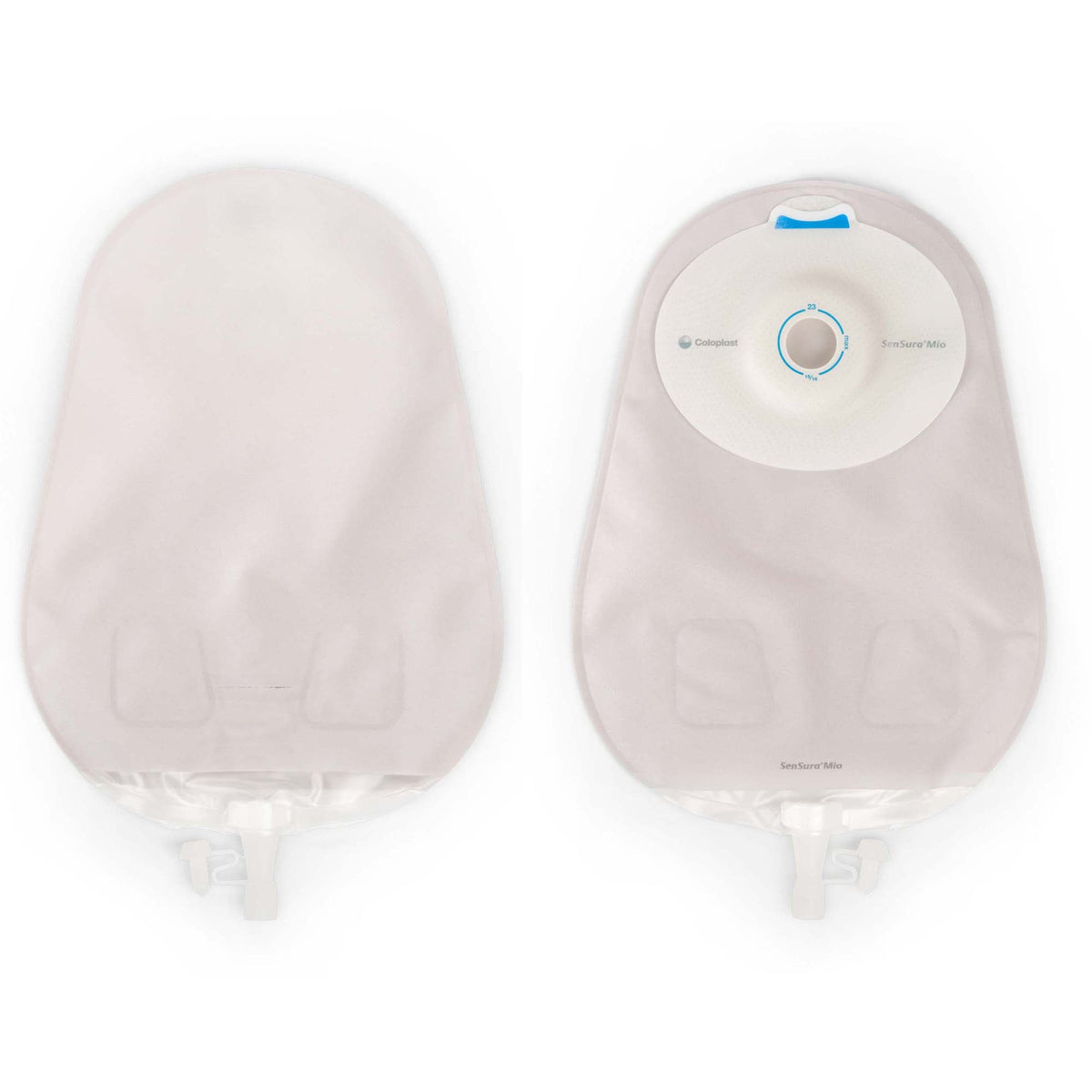 Urostomy Pouch SenSura Mio Convex One-Piece System 10-1/2 Inch Length, Maxi Convex Light, Pre-Cut 1 Inch Stoma Drainable,Packaging Type- Box Default Title