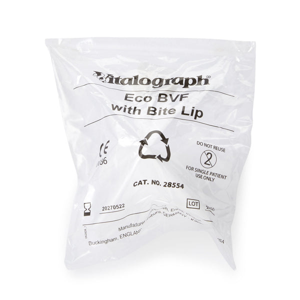 Eco BVF Filter BVF with Plastic Bite Lip (75) For MediSoft and Office Spirometers
