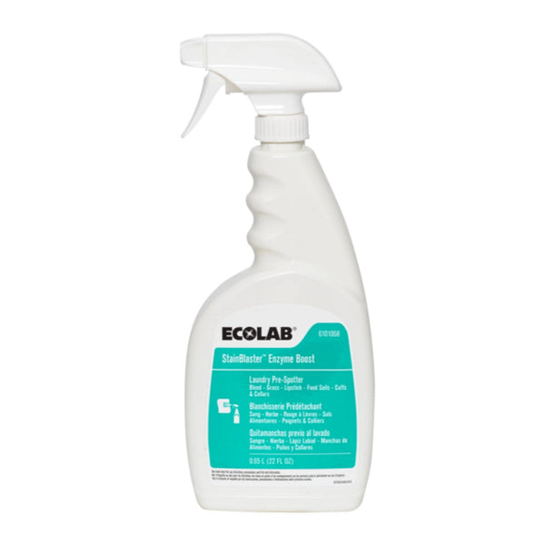 Laundry Pre spotter StainBlaster Enzyme Boost 22 oz. Pump Bottle Liquid Scented