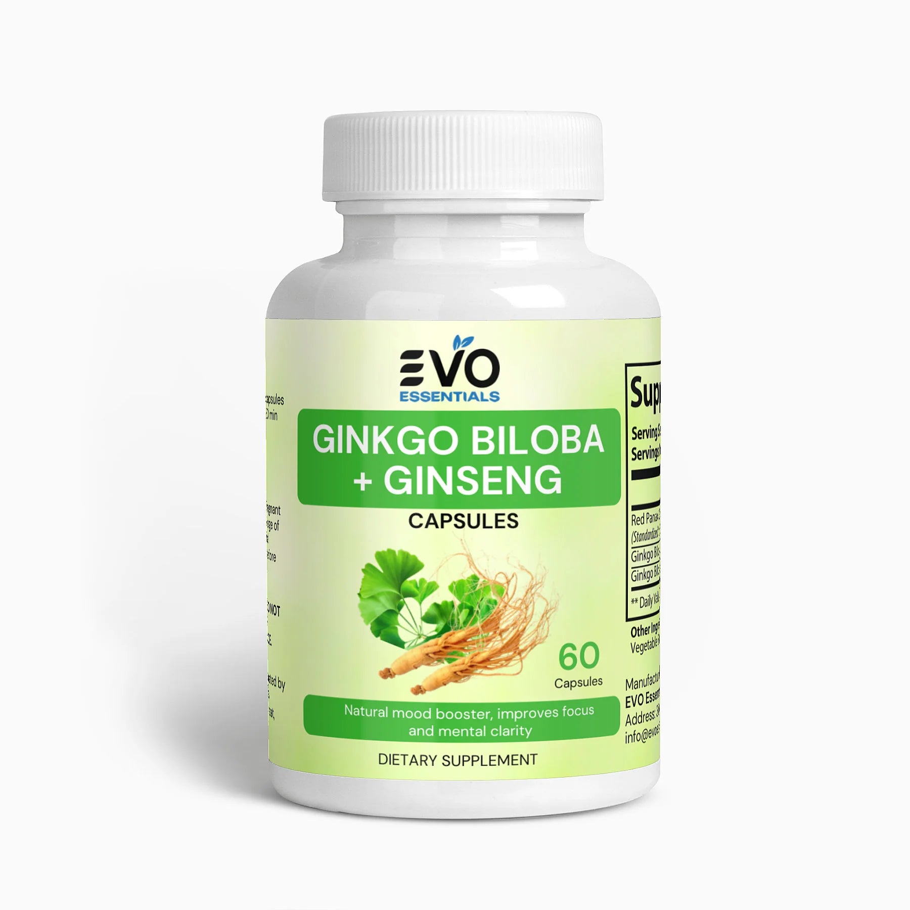 Ginkgo Biloba + Ginseng