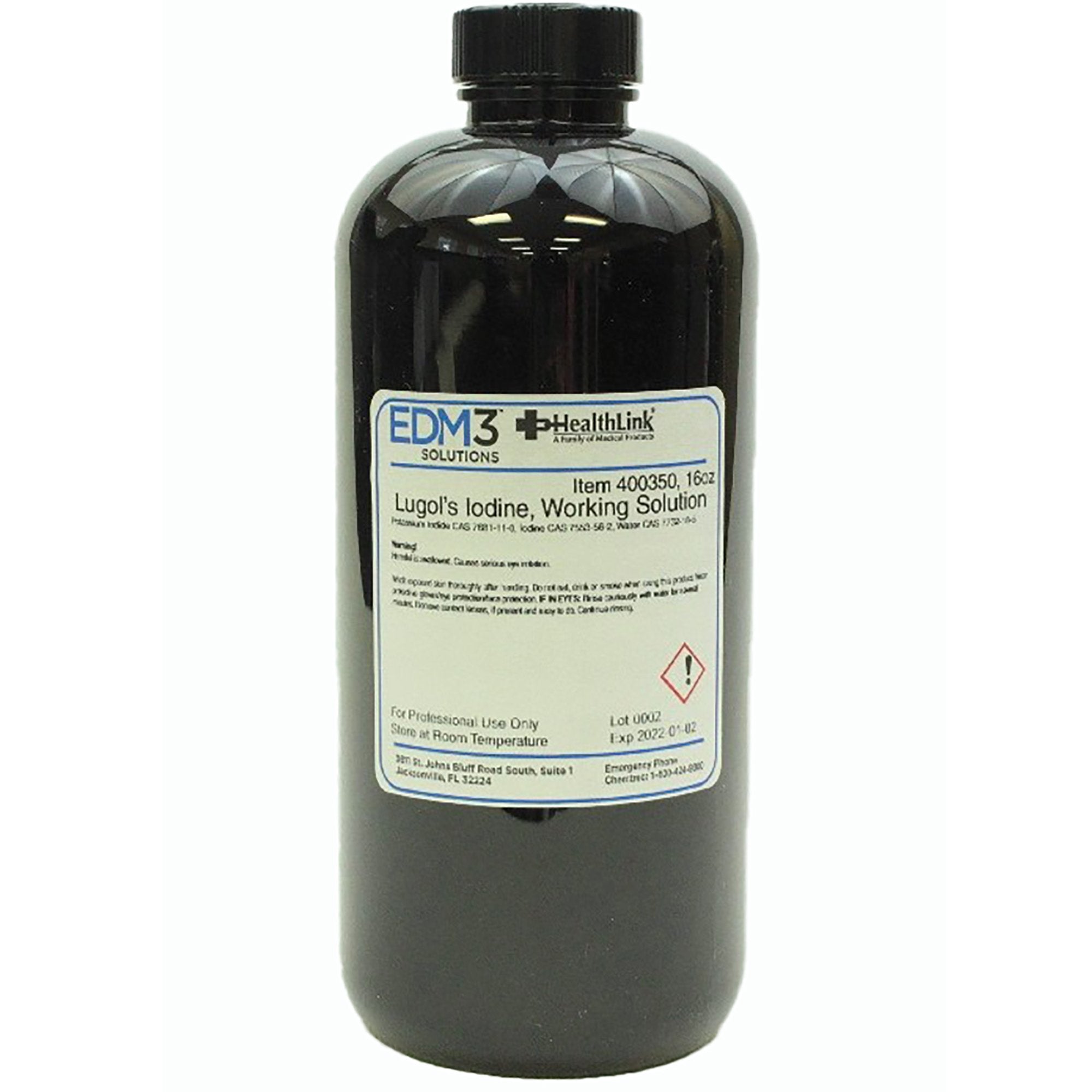 Lugol's Iodine Stain 16 oz.
