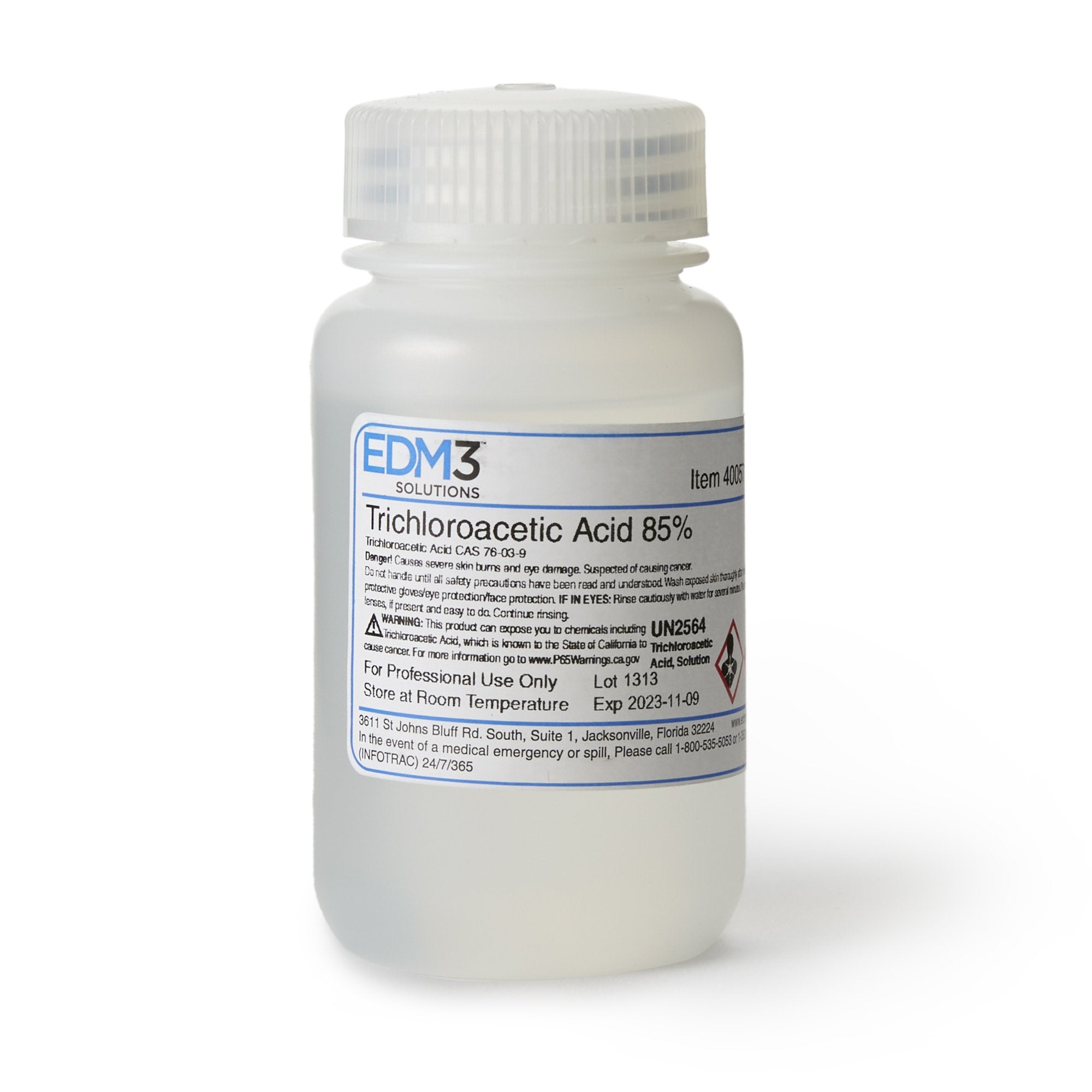 Histology Reagent Trichloroacetic Acid ACS Grade 85% 4 oz.
