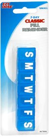 Pill Organizer EZY Dose Small 7 Day 1 Dose