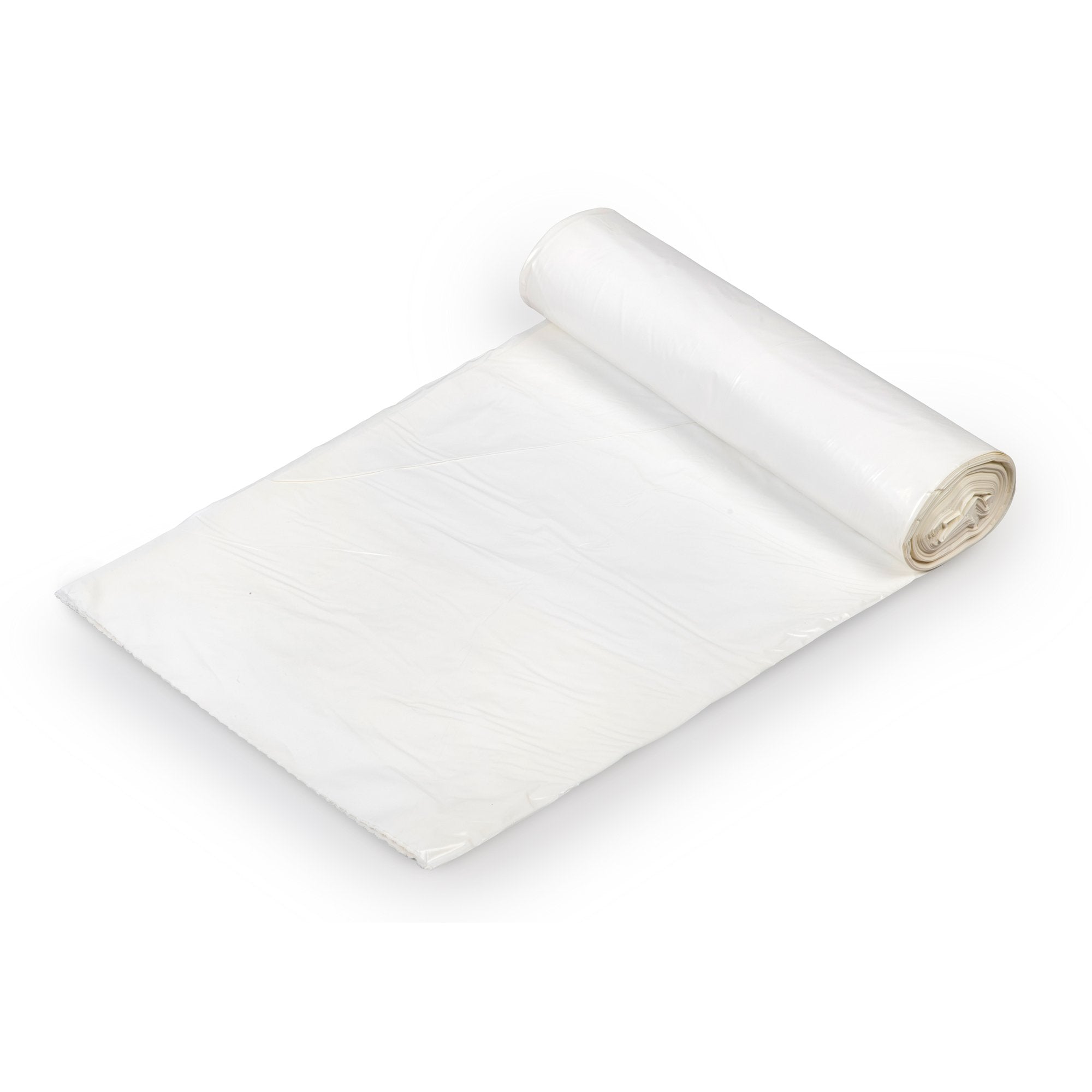 Trash Bag Colonial Bag Tuf 15 gal. White LLDPE 0.50 mil 24 X 32 Inch X-Seal Bottom Coreless Roll, Packaging Type- Box