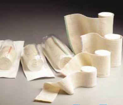 Elastic Bandage Honeycomb / X Ten 6 Inch X 550 Inch Double Hook and Loop Closure Beige NonSterile Standard Compression