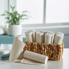 elastic bandage mckesson 6 inch x 5 yard single hook and loop closure tan nonsterile standard compression packaging type box