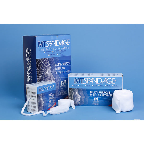 Elastic Net Retainer Dressing MT Spandage Tubular Elastic 25 Yard Size 7 White Small Chest / Back / Perineum / Axilla NonSterile