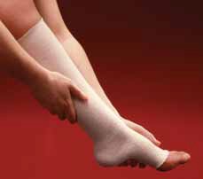 Elastic Tubular Support Bandage Tensoshape 13 7/10 X 15 1/5 Foot Below Knee Pull On Tan NonSterile Size C / D Standard Compression