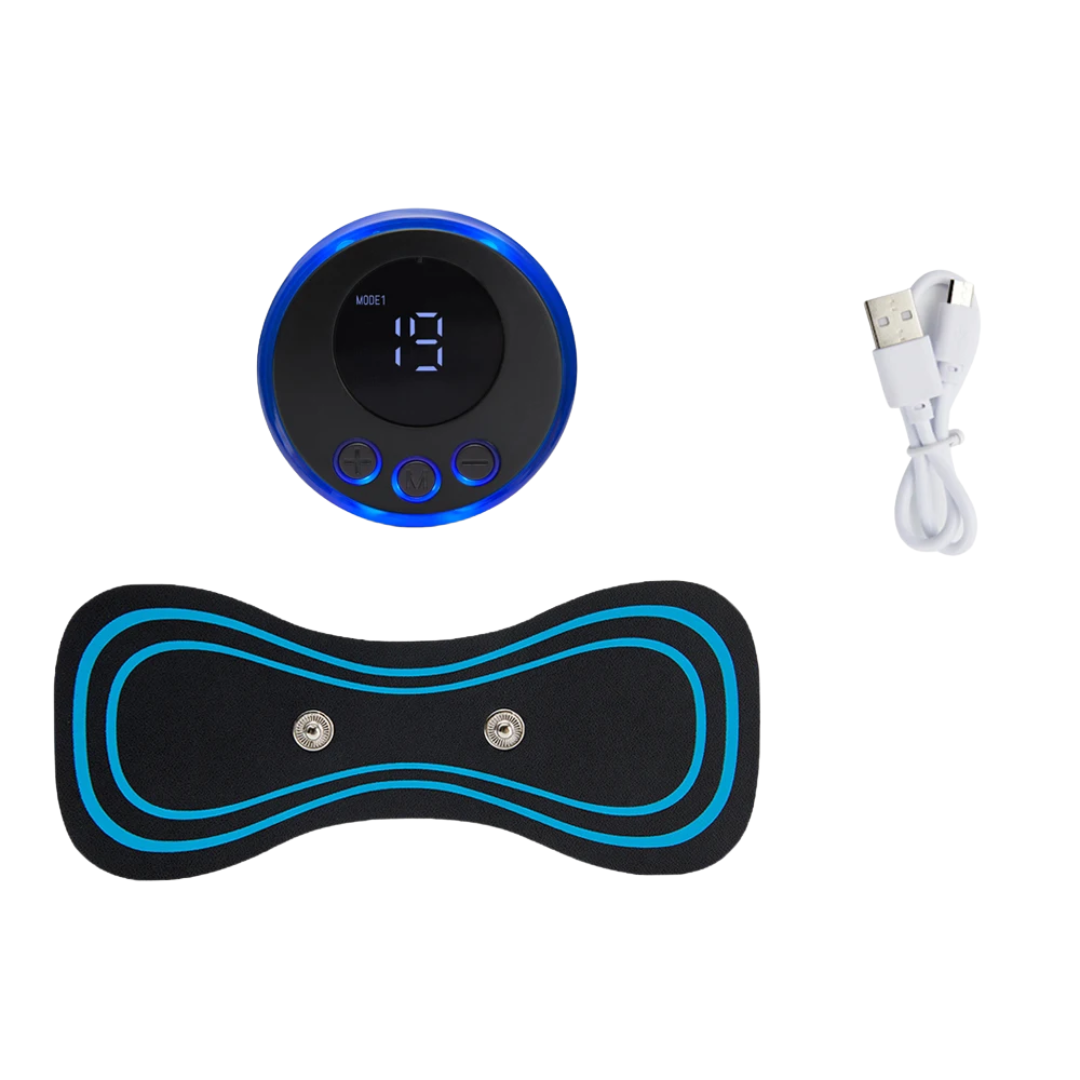 electric ems foot massager pad relief pain relax feet acupoints massage mat shock muscle stimulation improve blood circulation