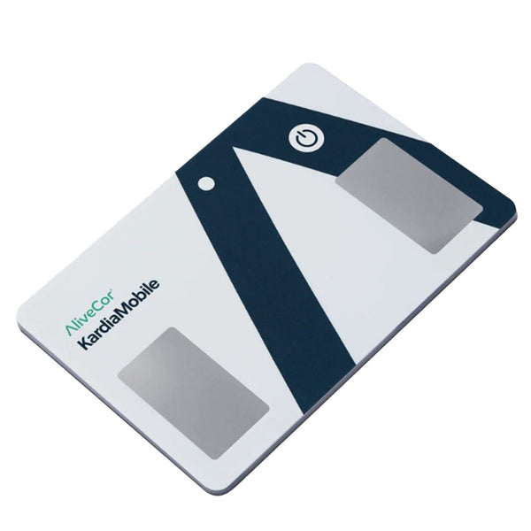 Electrocardiograph KardiaMobile Card Battery Operated Smart Phone Display Resting