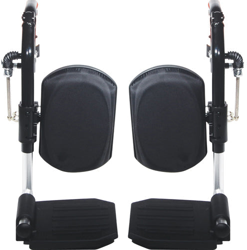 Elevating Legrests Only  Black Pair  Fits 10965d  Etc.   All Care Store
