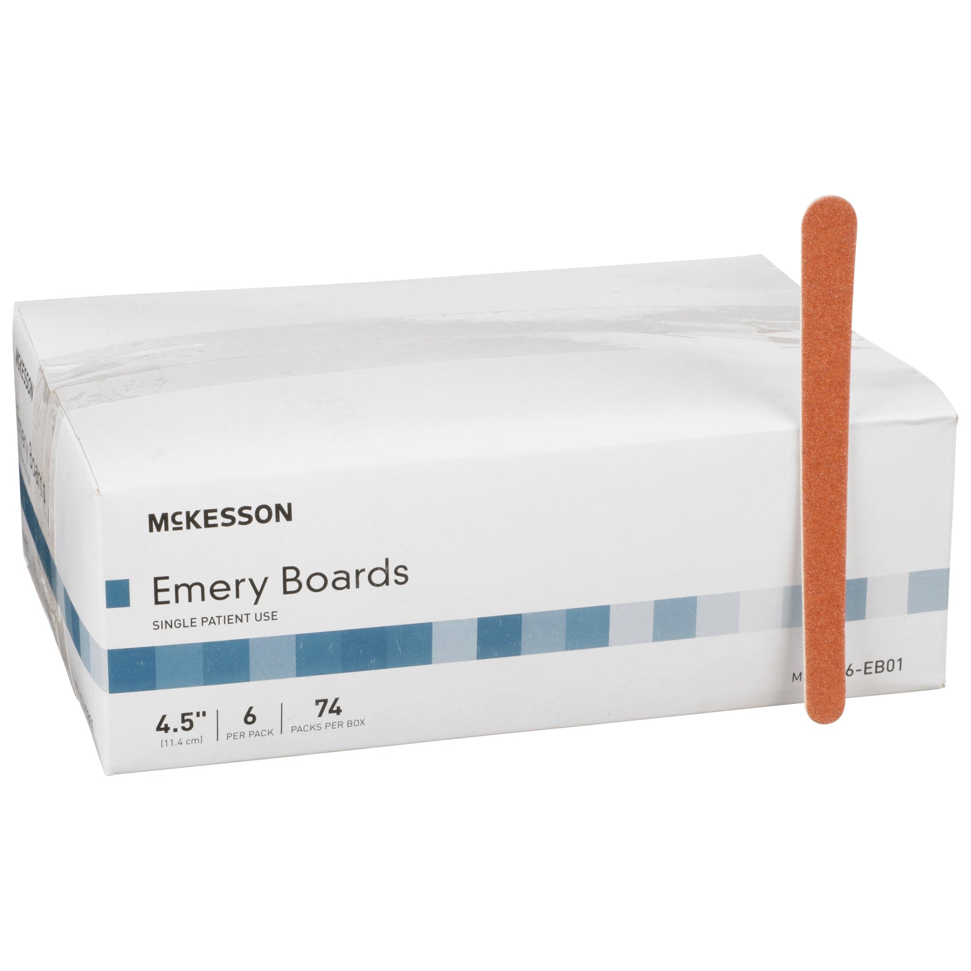 Emery Board McKesson Terra Cotta 4 1/2 Inch